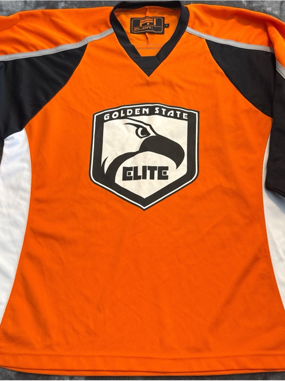 Kids Orange & Black Team Jersey